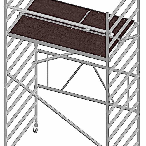Kokkupandav Alumiiniumtorn 135х190 4,8 m töökõrgus*