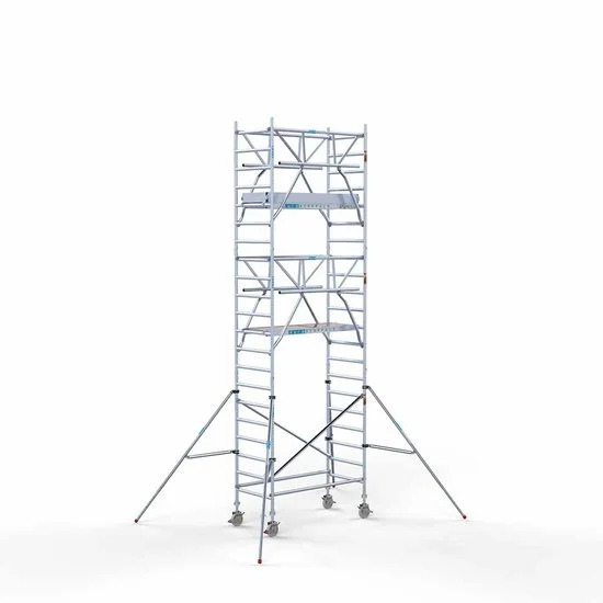 Alumiiniumtellingud 90х190 7,2 m töökõrgus* Carbon koos kokkupandavate piiretega mõlemal poolel Alumiiniumtellingud 90х190 7,2 m töökõrgus* Carbon koos kokkupandavate piiretega mõlemal poolel