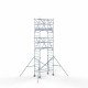 Alumiiniumtellingud 90х190 7,2 m töökõrgus* Carbon koos kokkupandavate piiretega mõlemal poolel Alumiiniumtellingud 90х190 7,2 m töökõrgus* Carbon koos kokkupandavate piiretega mõlemal poolel