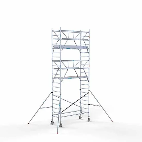 Alumiiniumtellingud 90х250 7,2 m töökõrgus* Carbon koos kokkupandavate piiretega mõlemal poolel Alumiiniumtellingud 90х250 7,2 m töökõrgus* Carbon koos kokkupandavate piiretega mõlemal poolel