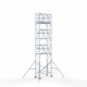 Alumiiniumtellingud 90х190 9,2 m töökõrgus* Carbon koos kokkupandavate piiretega mõlemal poolel Alumiiniumtellingud 90х190 9,2 m töökõrgus* Carbon koos kokkupandavate piiretega mõlemal poolel