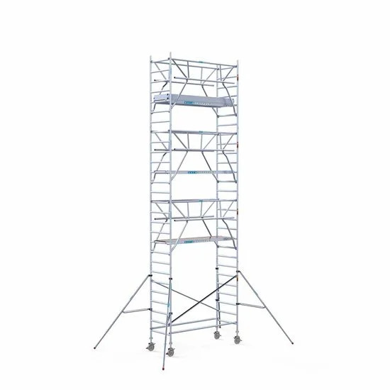 Аliumininiai pastoliai 90х250 9,2 m darbinis aukštis* anglies platforma su sulankstomomis apsaugomis iš 2 pusių Аliumininiai pastoliai 90х250 9,2 m darbinis aukštis* anglies platforma su sulankstomomis apsaugomis iš 2 pusių