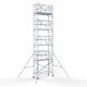 Alumiiniumtellingud 90х250 10,2 m töökõrgus* koos kokkupandavate piiretega mõlemal poolel Alumiiniumtellingud 90х250 10,2 m töökõrgus* koos kokkupandavate piiretega mõlemal poolel