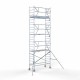 Torre amb barana d'un costat 90х250 8,2 m alçada de treball* Carbon Torre amb barana d'un costat 90х250 8,2 m alçada de treball* Carbon