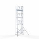 Torre amb barana d'un costat 90х190 9,2 m alçada de treball* Carbon Torre amb barana d'un costat 90х190 9,2 m alçada de treball* Carbon