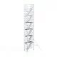 Alumiiniumtellingud koos treppidega 135х250 14,2 m töökõrgus*