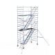 Alumiiniumtellingud koos treppidega 135х250 6,2 m töökõrgus* Alumiiniumtellingud koos treppidega 135х250 6,2 m töökõrgus*