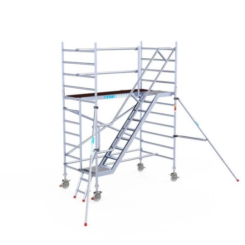 Alumiiniumtellingud koos treppidega 135х250 4,2 m töökõrgus*