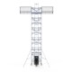Aliumininiai pastoliai 135х250 12,2 m darbinis aukštis* su liftu saulės baterijoms - Solarlift, Safeguard Aliumininiai pastoliai 135х250 12,2 m darbinis aukštis* su liftu saulės baterijoms - Solarlift, Safeguard