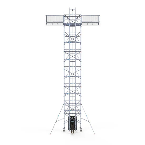 Aliumininiai pastoliai 135х250 14,2 m darbinis aukštis* su liftu saulės baterijoms - Solarlift, Safeguard Aliumininiai pastoliai 135х250 14,2 m darbinis aukštis* su liftu saulės baterijoms - Solarlift, Safeguard