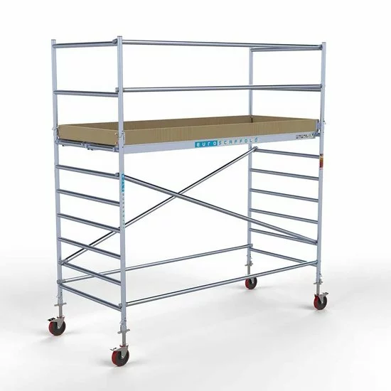 Алюминиевая башня 135х305 4,2 м рабочая высота* с карбоновой платформой