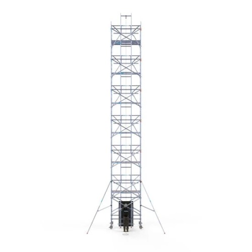Solar scaffold Aluminum scaffold tower 135х250 14,2m working height, including Solar lift