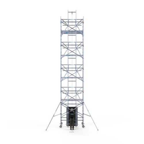 Solar scaffold Aluminum scaffold tower 135х305 10,2m working height including Solar lift