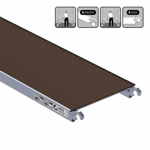 Platvorm ilma luugita 400x60 cm