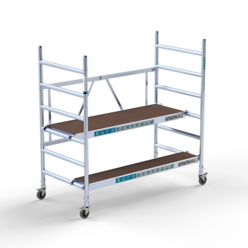 Kokkupandav Alumiiniumtorn / maalripukk 90х190 3 m töökõrgus* + 30 cm platvorm