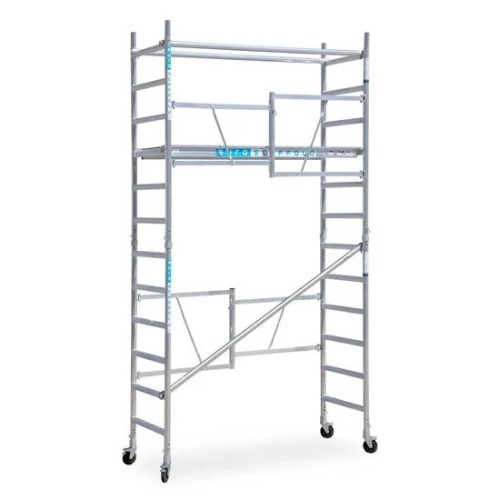 Alumīnija salokāmais tronis 75 4,5m darba augstums*