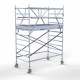 Alumiiniumtellingud 135х250 4,2 m töökõrgus* Carbon koos kokkupandavate piiretega mõlemal poolel Alumiiniumtellingud 135х250 4,2 m töökõrgus* Carbon koos kokkupandavate piiretega mõlemal poolel
