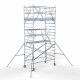 Torre con barandilla de 2 lados 135х250 6,2 m altura de trabajo* Carbon Torre con barandilla de 2 lados 135х250 6,2 m altura de trabajo* Carbon