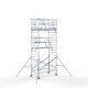 Alumiiniumtellingud 135х250 7,2 m töökõrgus* koos kokkupandavate piiretega mõlemal poolel Alumiiniumtellingud 135х250 7,2 m töökõrgus* koos kokkupandavate piiretega mõlemal poolel