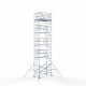 Alumiiniumtellingud 135х250 11,2 m töökõrgus* koos kokkupandavate piiretega mõlemal poolel Alumiiniumtellingud 135х250 11,2 m töökõrgus* koos kokkupandavate piiretega mõlemal poolel