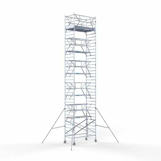 Alumiiniumtellingud 135х250 12,2 m töökõrgus* koos kokkupandavate piiretega mõlemal poolel Alumiiniumtellingud 135х250 12,2 m töökõrgus* koos kokkupandavate piiretega mõlemal poolel