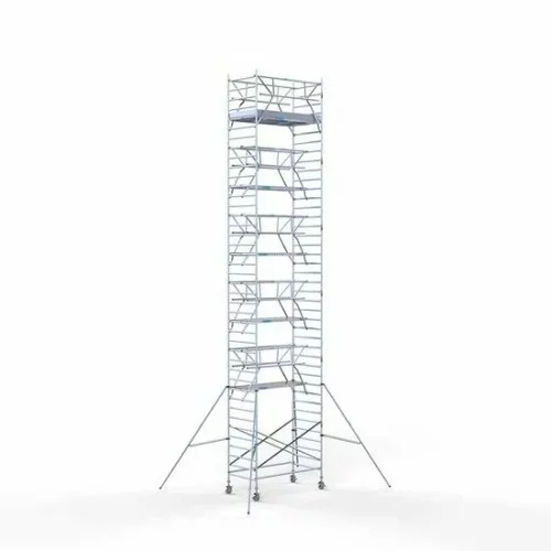 Alumiiniumtellingud 135х250 13,2 m töökõrgus* koos kokkupandavate piiretega mõlemal poolel