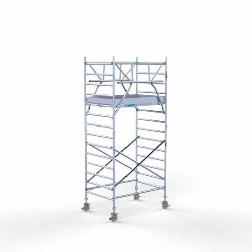 Alumiiniumtellingud 135х190 5,2 m töökõrgus* koos kokkupandavate piiretega mõlemal poolel