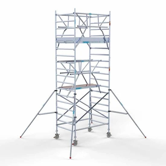 Alumiiniumtellingud 135х190 6,2 m töökõrgus* Carbon koos kokkupandavate piiretega mõlemal poolel Alumiiniumtellingud 135х190 6,2 m töökõrgus* Carbon koos kokkupandavate piiretega mõlemal poolel