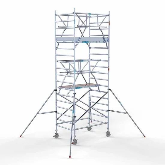 Alumiiniumtellingud 135х190 6,2 m töökõrgus* Carbon koos kokkupandavate piiretega mõlemal poolel Alumiiniumtellingud 135х190 6,2 m töökõrgus* Carbon koos kokkupandavate piiretega mõlemal poolel