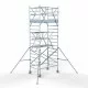 Alumiiniumtellingud 135х190 6,2 m töökõrgus* Carbon koos kokkupandavate piiretega mõlemal poolel Alumiiniumtellingud 135х190 6,2 m töökõrgus* Carbon koos kokkupandavate piiretega mõlemal poolel
