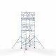 Alumiiniumtellingud 135х190 7,2 m töökõrgus* koos kokkupandavate piiretega mõlemal poolel Alumiiniumtellingud 135х190 7,2 m töökõrgus* koos kokkupandavate piiretega mõlemal poolel