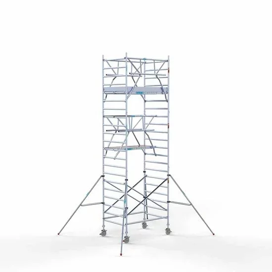 Alumiiniumtellingud 135х190 7,2 m töökõrgus* Carbon koos kokkupandavate piiretega mõlemal poolel Alumiiniumtellingud 135х190 7,2 m töökõrgus* Carbon koos kokkupandavate piiretega mõlemal poolel