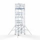 Alumiiniumtellingud 135х190 8,2 m töökõrgus* Carbon koos kokkupandavate piiretega mõlemal poolel Alumiiniumtellingud 135х190 8,2 m töökõrgus* Carbon koos kokkupandavate piiretega mõlemal poolel