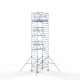 Alumiiniumtellingud 135х190 9,2 m töökõrgus* Carbon koos kokkupandavate piiretega mõlemal poolel Alumiiniumtellingud 135х190 9,2 m töökõrgus* Carbon koos kokkupandavate piiretega mõlemal poolel