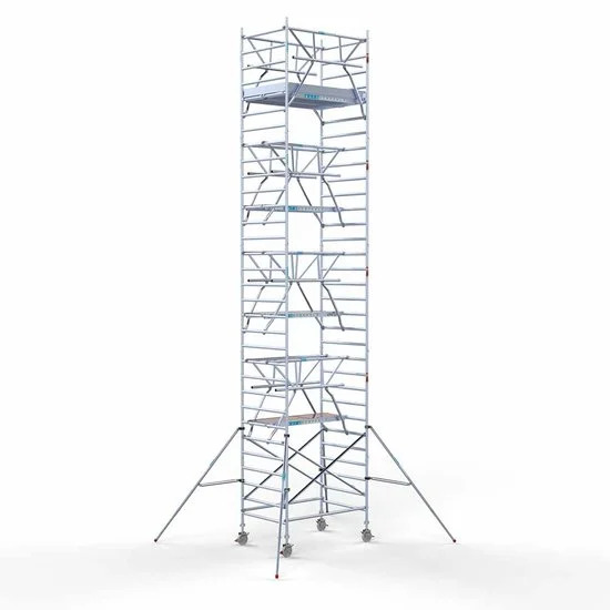 Alumiiniumtellingud 135х190 10,2 m töökõrgus* koos kokkupandavate piiretega mõlemal poolel Alumiiniumtellingud 135х190 10,2 m töökõrgus* koos kokkupandavate piiretega mõlemal poolel