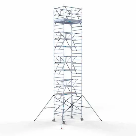 Alumiiniumtellingud 135х190 10,2 m töökõrgus* koos kokkupandavate piiretega mõlemal poolel Alumiiniumtellingud 135х190 10,2 m töökõrgus* koos kokkupandavate piiretega mõlemal poolel