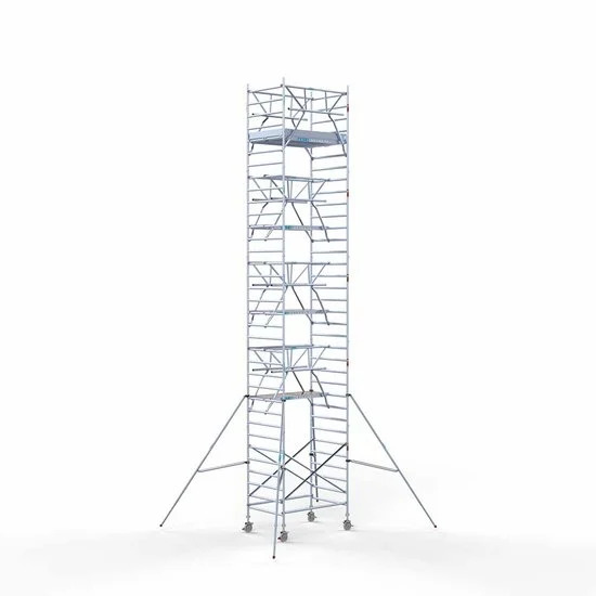 Alumiiniumtellingud 135х190 11,2 m töökõrgus* koos kokkupandavate piiretega mõlemal poolel Alumiiniumtellingud 135х190 11,2 m töökõrgus* koos kokkupandavate piiretega mõlemal poolel