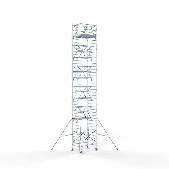 Alumiiniumtellingud 135х190 13,2 m töökõrgus* koos kokkupandavate piiretega mõlemal poolel Alumiiniumtellingud 135х190 13,2 m töökõrgus* koos kokkupandavate piiretega mõlemal poolel