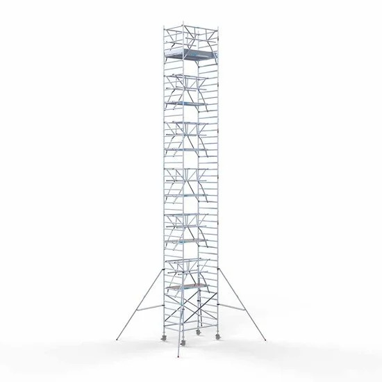 Alumiiniumtellingud 135х190 14,2 m töökõrgus* koos kokkupandavate piiretega mõlemal poolel Alumiiniumtellingud 135х190 14,2 m töökõrgus* koos kokkupandavate piiretega mõlemal poolel