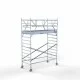 Alumiiniumtellingud 135х305 5,2 m töökõrgus* koos kokkupandavate piiretega mõlemal poolel Alumiiniumtellingud 135х305 5,2 m töökõrgus* koos kokkupandavate piiretega mõlemal poolel