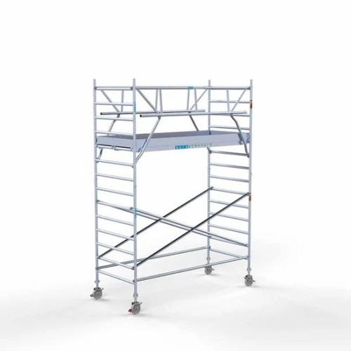 Аliumininiai pastoliai 135х305 5,2 m darbinis aukštis* su sulankstomomis apsaugomis iš 2 pusių