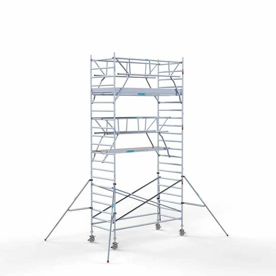 Torre con barandilla de 2 lados 135х305 7,2 m altura de trabajo* Carbon Torre con barandilla de 2 lados 135х305 7,2 m altura de trabajo* Carbon