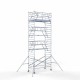 Alumiiniumtellingud 135х305 9,2 m töökõrgus* Carbon koos kokkupandavate piiretega mõlemal poolel Alumiiniumtellingud 135х305 9,2 m töökõrgus* Carbon koos kokkupandavate piiretega mõlemal poolel
