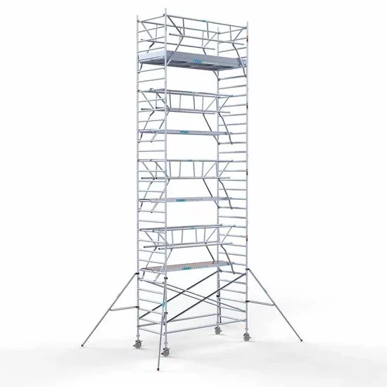 Alumiiniumtellingud 135х305 10,2 m töökõrgus* Carbon koos kokkupandavate piiretega mõlemal poolel Alumiiniumtellingud 135х305 10,2 m töökõrgus* Carbon koos kokkupandavate piiretega mõlemal poolel