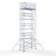 Alumiiniumtellingud 135х305 10,2 m töökõrgus* Carbon koos kokkupandavate piiretega mõlemal poolel Alumiiniumtellingud 135х305 10,2 m töökõrgus* Carbon koos kokkupandavate piiretega mõlemal poolel