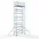 Alumiiniumtellingud 135х305 10,2 m töökõrgus* Carbon koos kokkupandavate piiretega mõlemal poolel Alumiiniumtellingud 135х305 10,2 m töökõrgus* Carbon koos kokkupandavate piiretega mõlemal poolel
