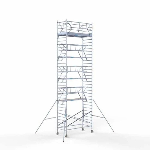 Alumiiniumtellingud 135х305 11,2 m töökõrgus* Carbon koos kokkupandavate piiretega mõlemal poolel