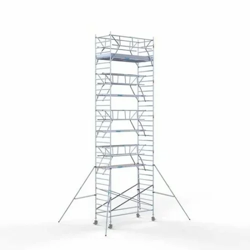 Alumiiniumtellingud 135х305 11,2 m töökõrgus* Carbon koos kokkupandavate piiretega mõlemal poolel