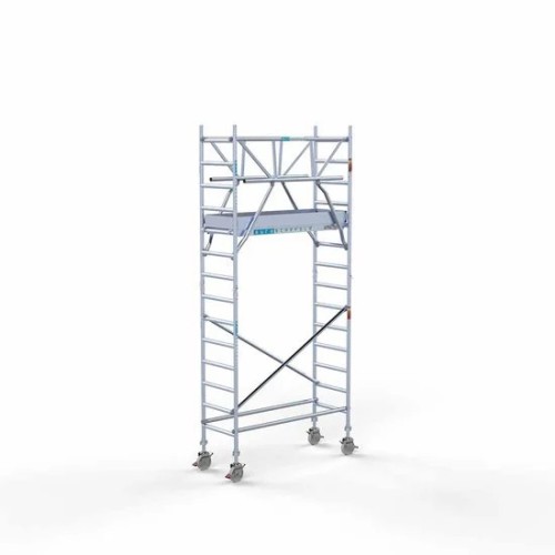 Alumiiniumtellingud 75х190 5,2 m töökõrgus* Carbon koos kokkupandavate piiretega mõlemal poolel