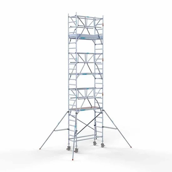 Alumiiniumtellingud 75х190 8,2 m töökõrgus* Carbon koos kokkupandavate piiretega mõlemal poolel Alumiiniumtellingud 75х190 8,2 m töökõrgus* Carbon koos kokkupandavate piiretega mõlemal poolel